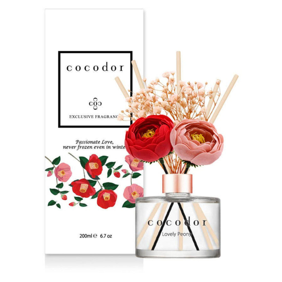 Cocodor Camelia Diffuser Lovely Peony 200ml