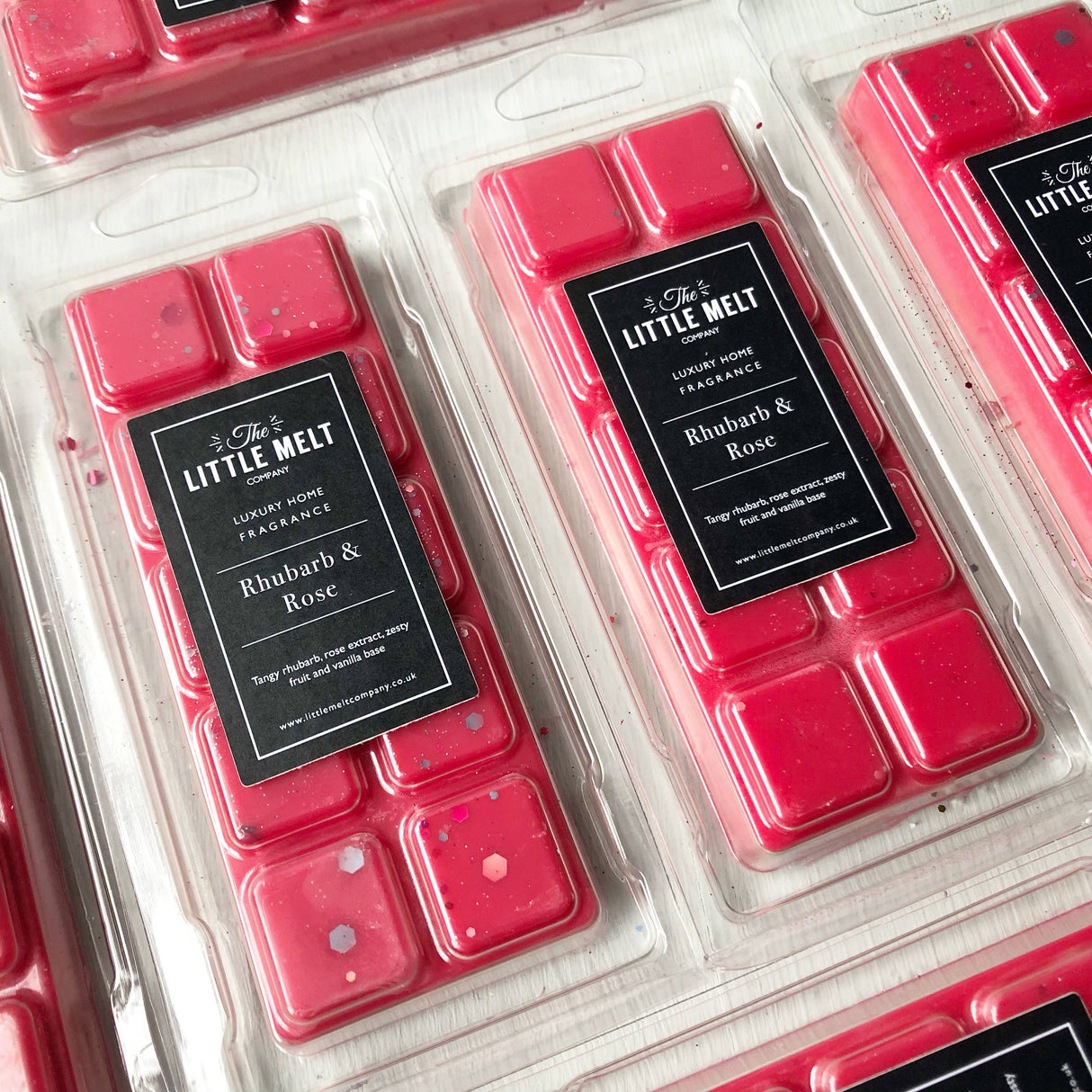 TLMC Rhubarb Rose Wax Melt Bar