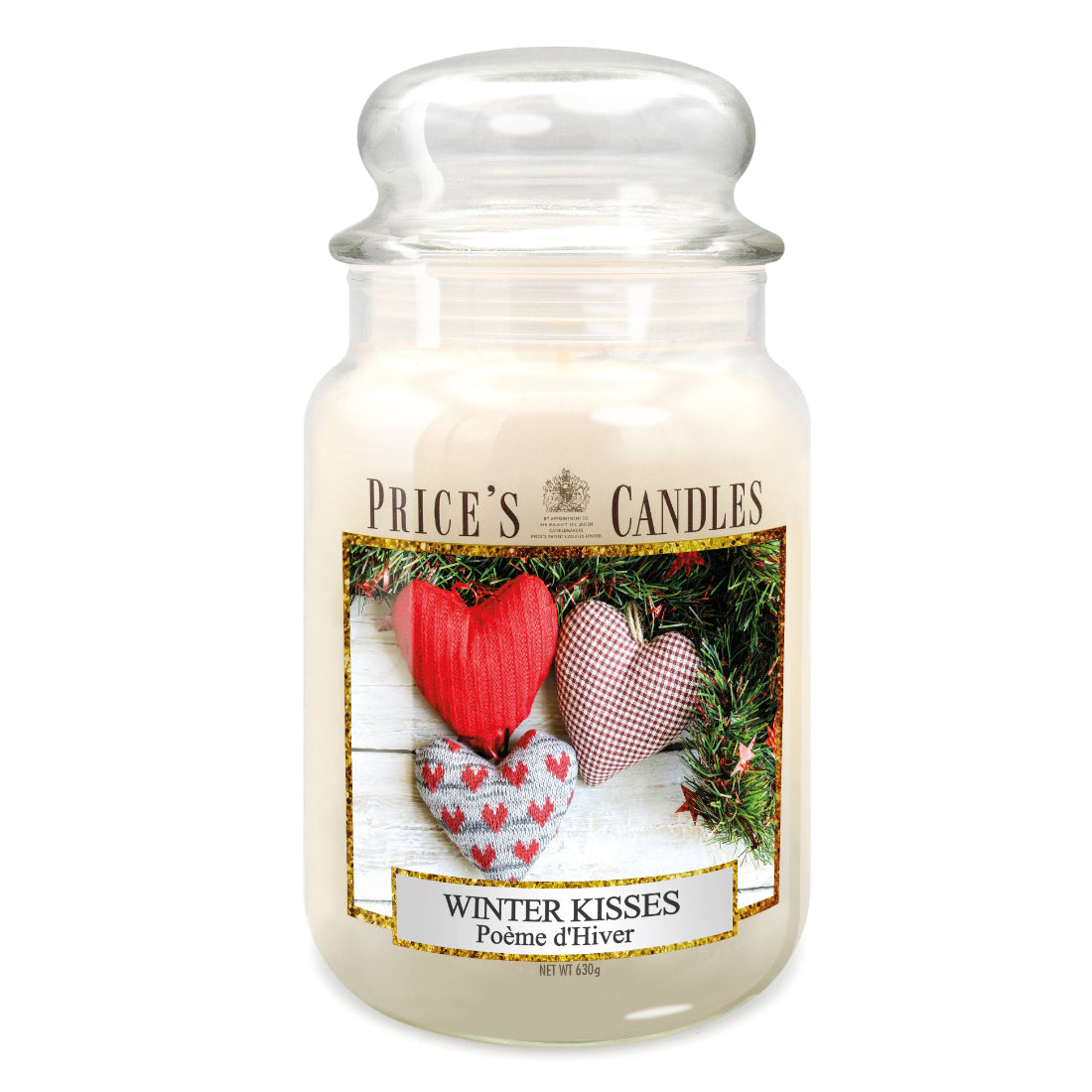 Prices Candles Winter Kisses Jar Candle - Large