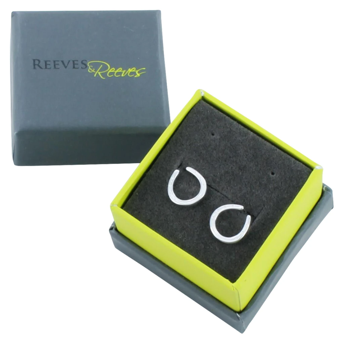 Reeves Horseshoe Stud Earrings