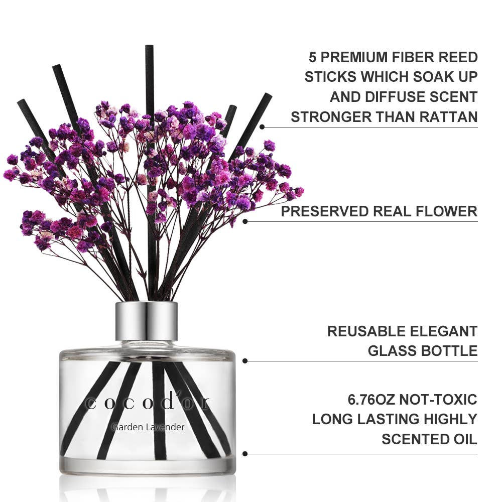 Cocodor Flower Diffuser Garden Lavender 200ml