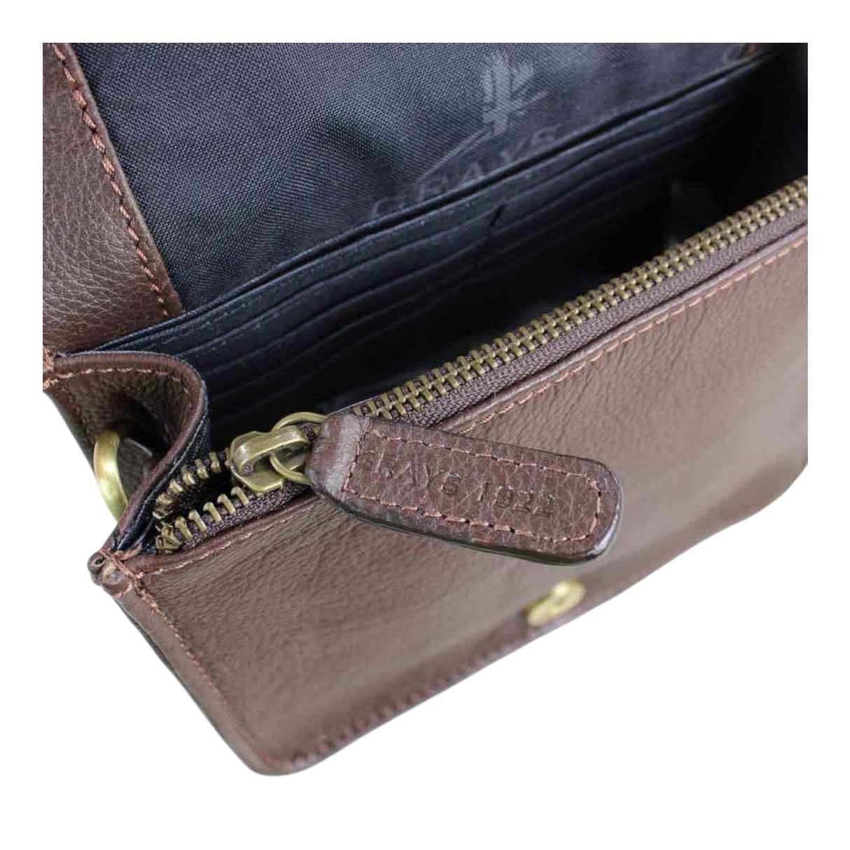 Grays 1922 Julia Bag with Snaffle Bit - Fine Leather Brown
