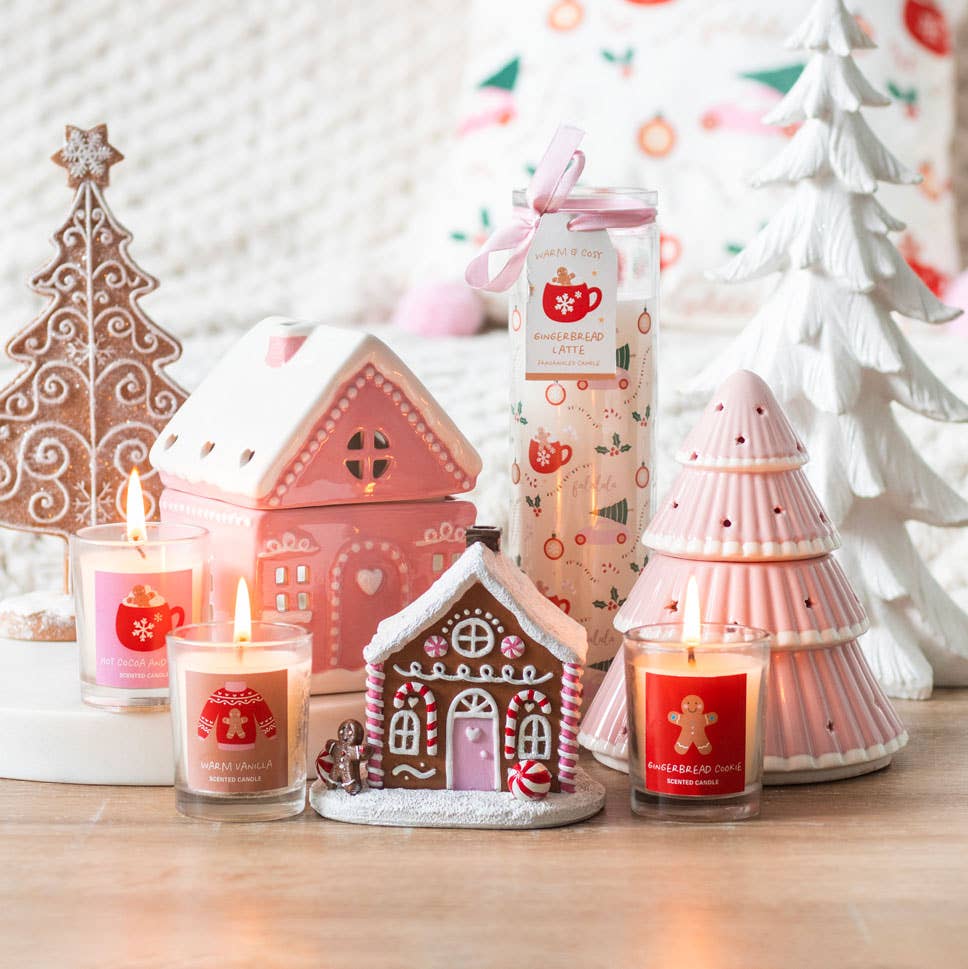 Something Different Pink Christmas Tree Oil Burner