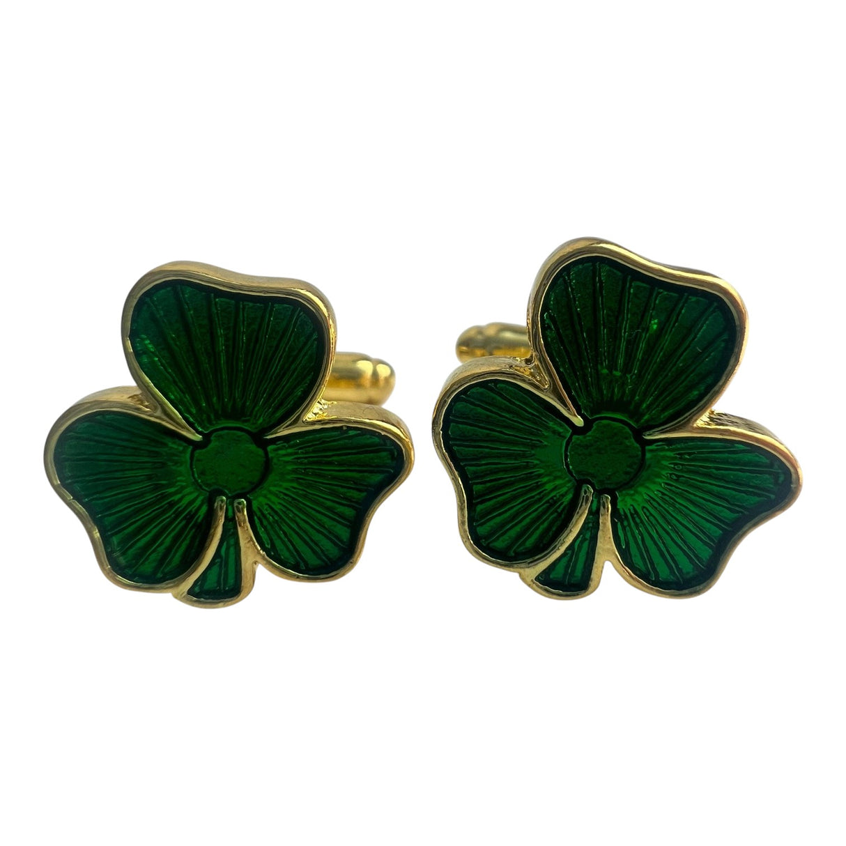 CastleKnock Designs Shamrock Cufflinks