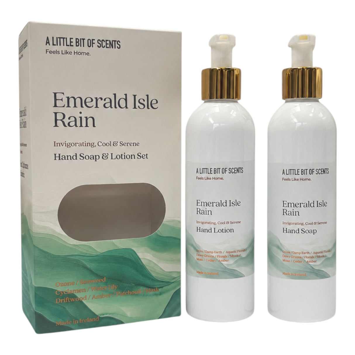 A Little Bit Of Scents Hand-Care Set Emerald Isle Rain