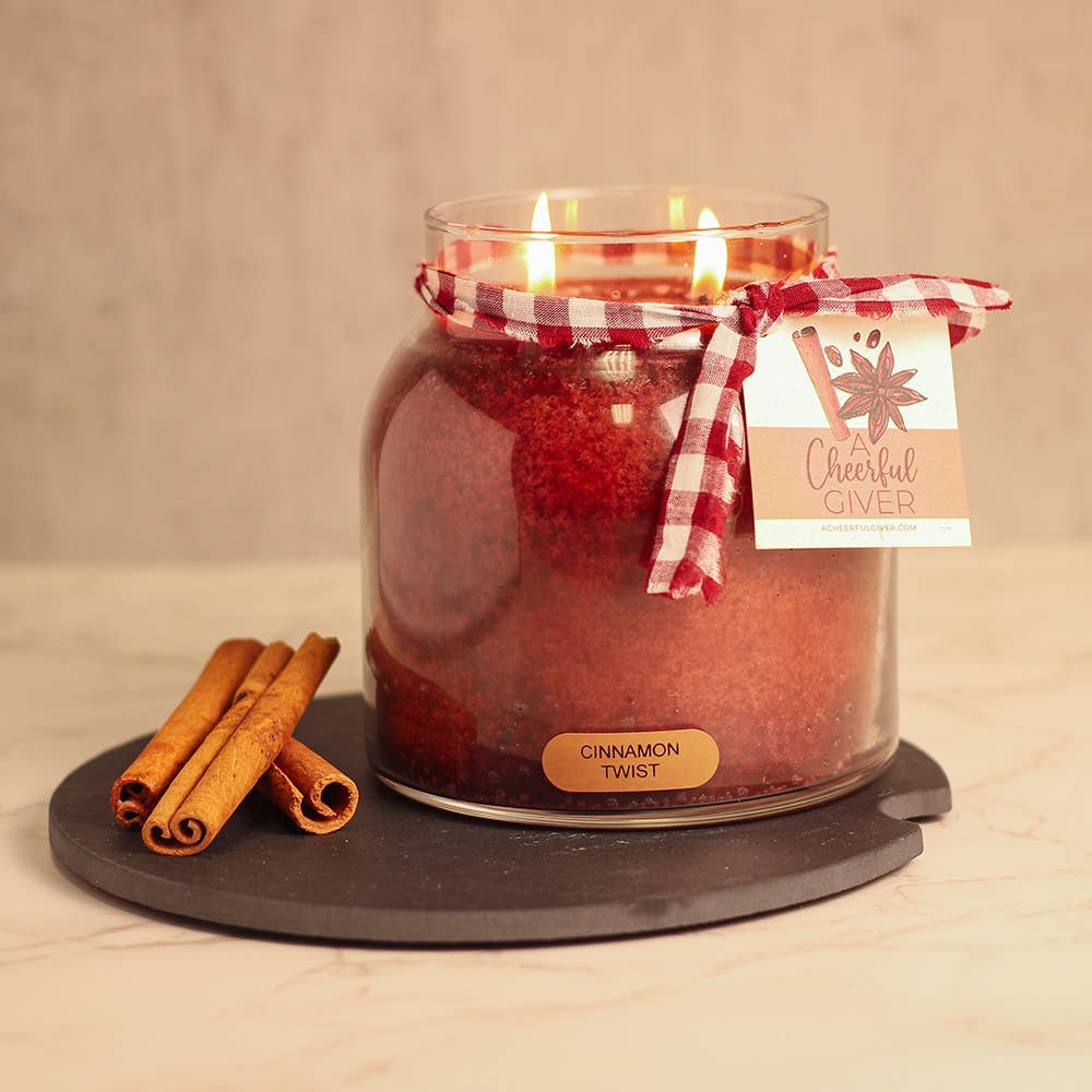 Cheerful Candle Cinnamon Twist Candle