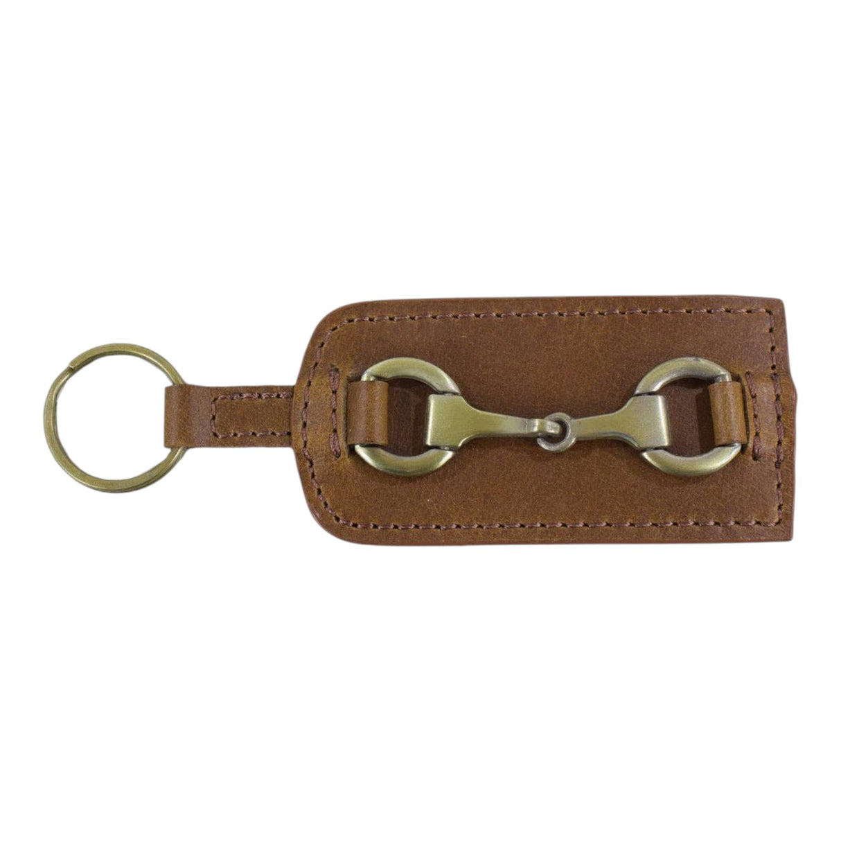 Grays 1922 Keyring With Snaffle Antique Tan
