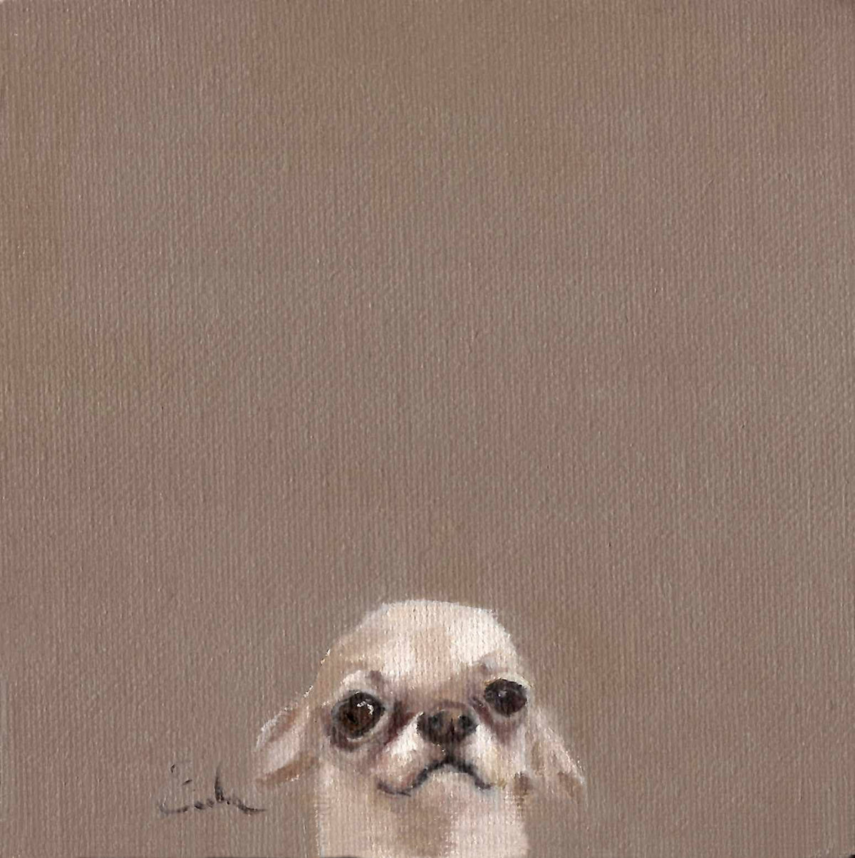Emeline Watchorn Chihuahua Greeting Card 6x6
