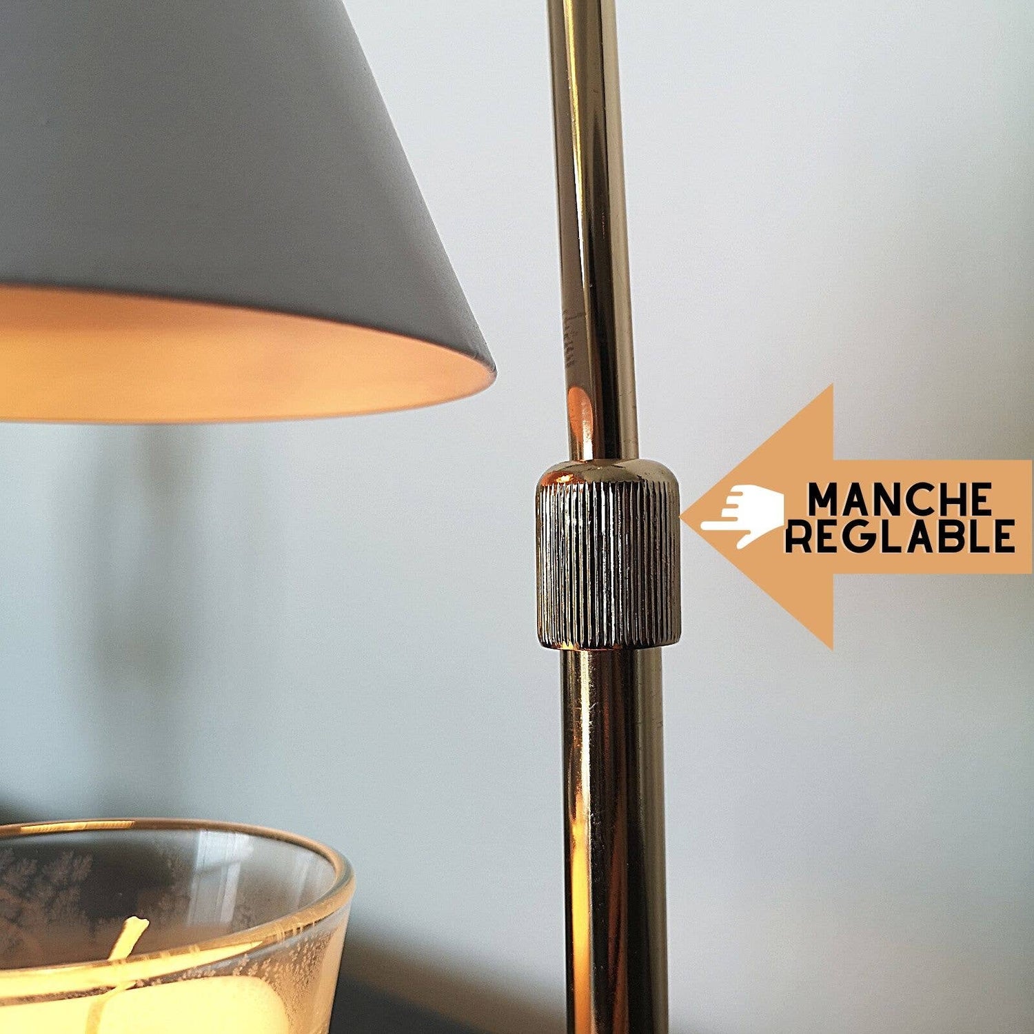 Zen Aroma Candelia Candle Lamp