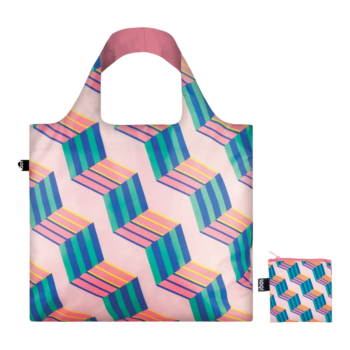 LOQI Cubes Recycled Bag