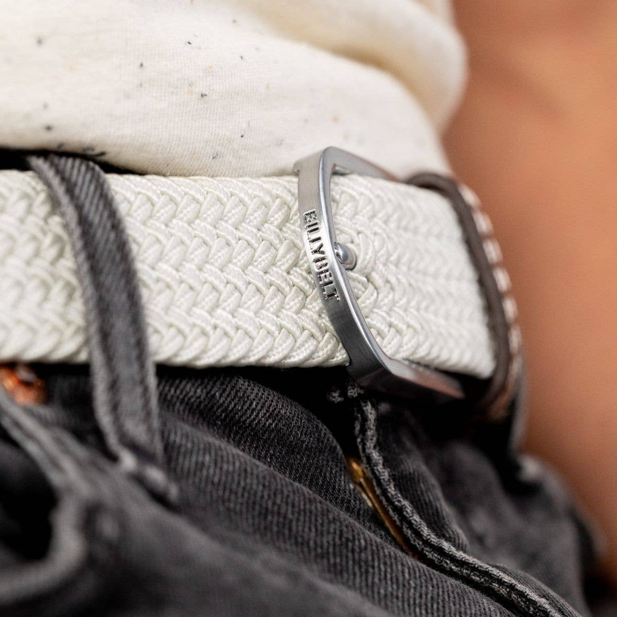 Billy Belt Coconut White Belt