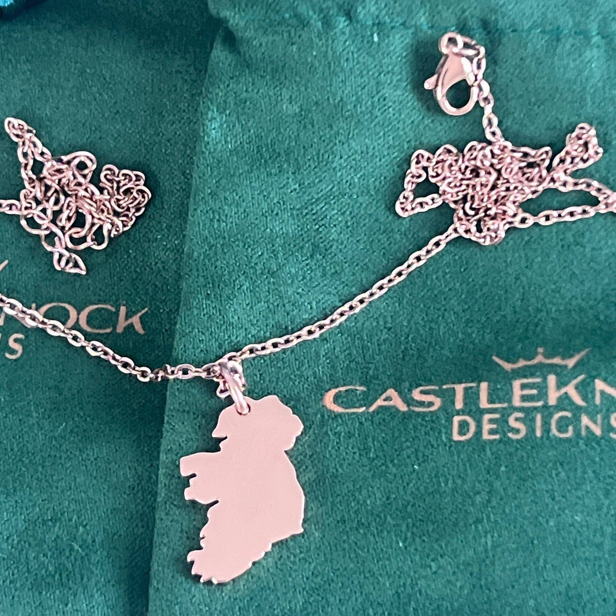 CastleKnock Designs Ireland Rose Gold Necklace