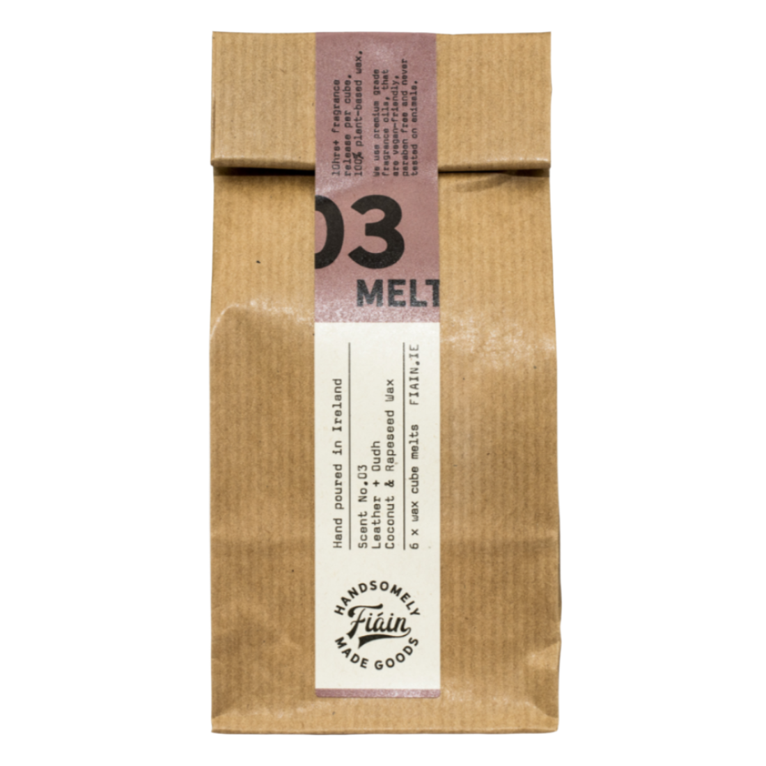 FAIN Wax Melts 03 | Leather + Oudh