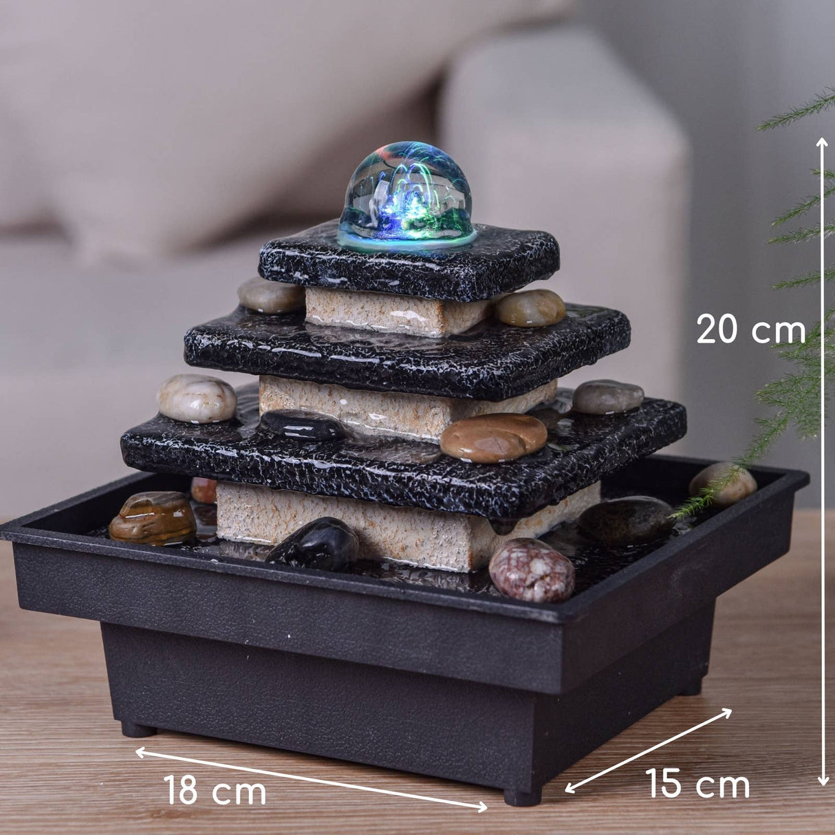 Zen Aroma Eka Indoor Fountain