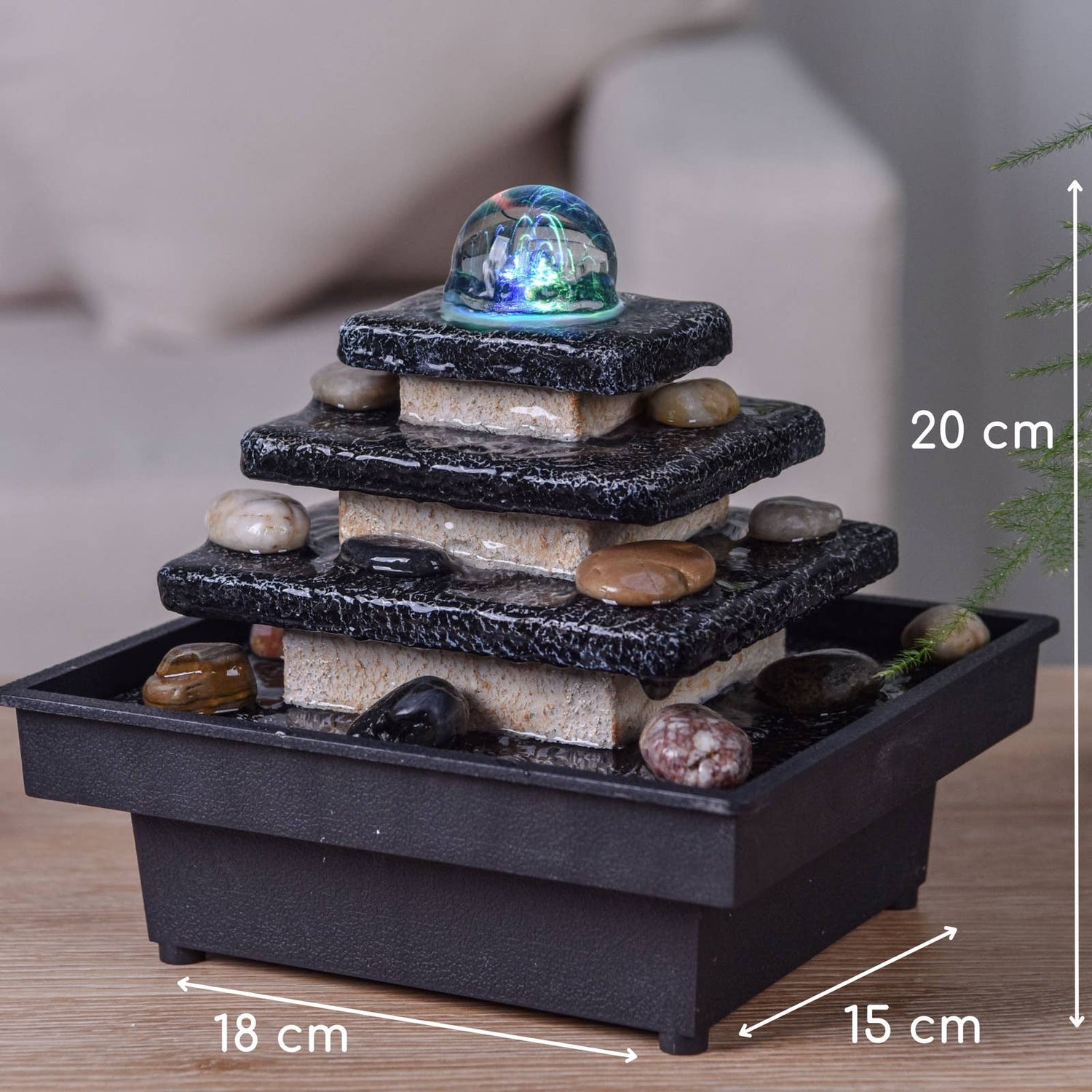 Zen Aroma Eka Indoor Fountain