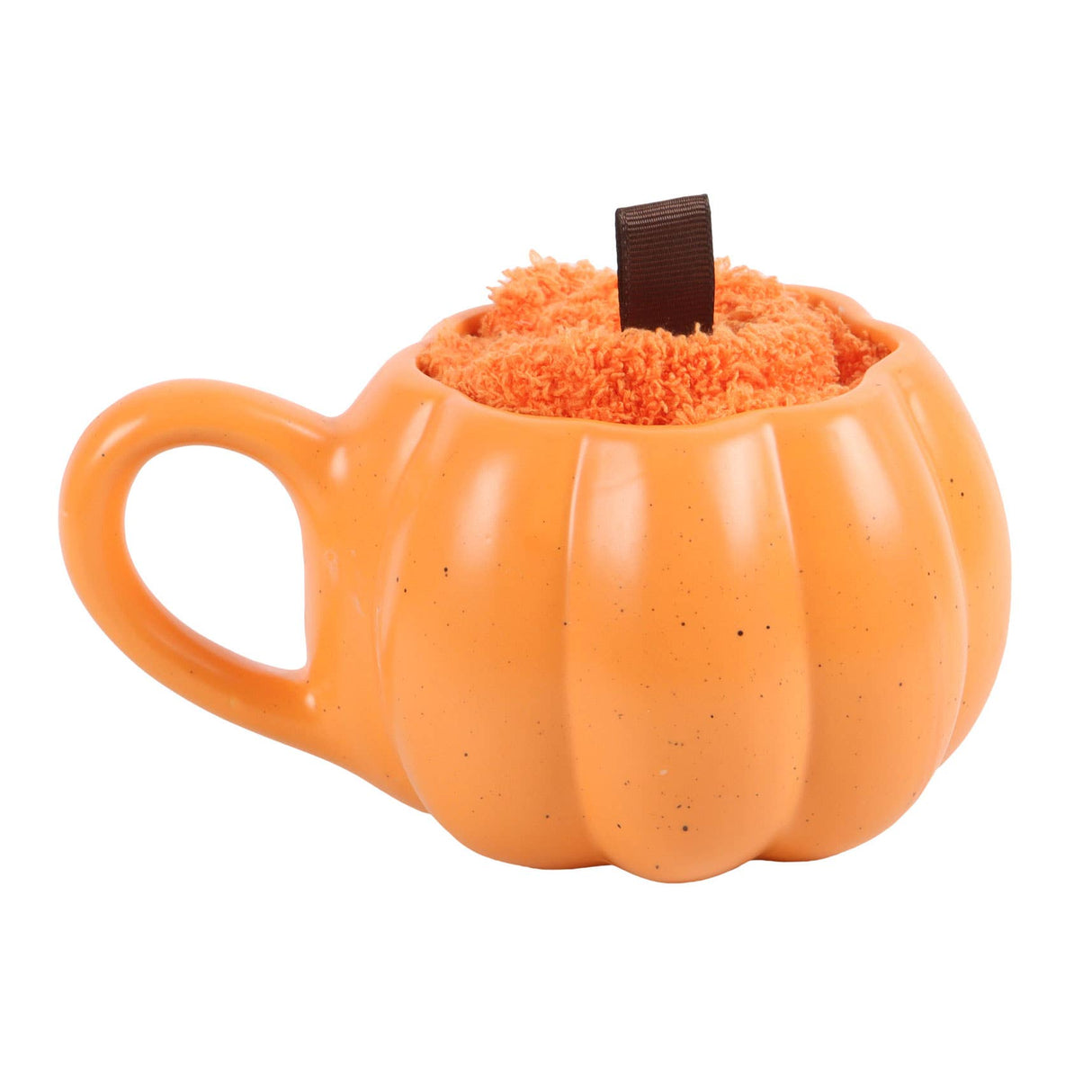 SD Pumpkin Shaped Mug and Socks Set