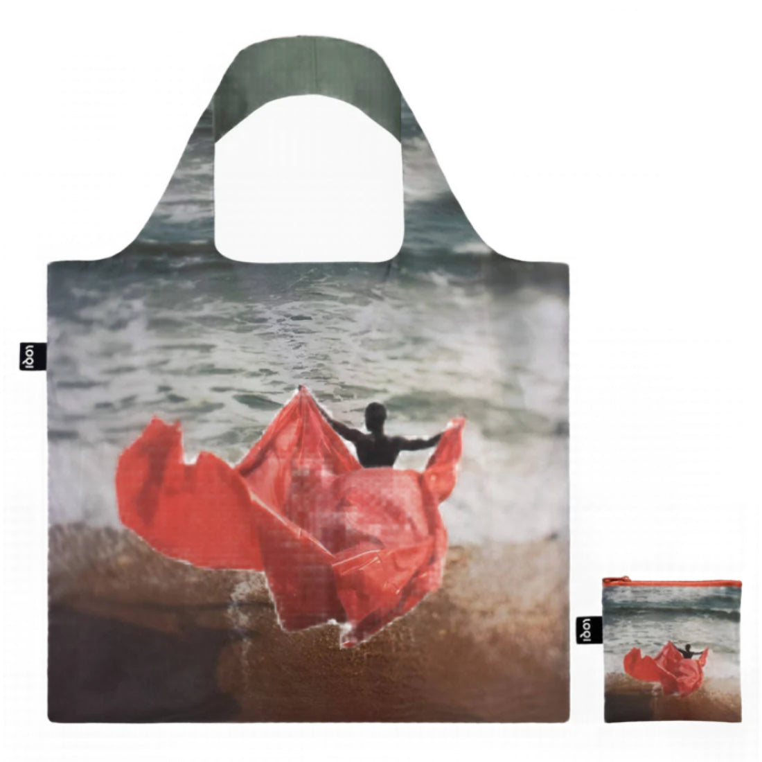 LOQI Midnight at the Crossroads Recycled Bag