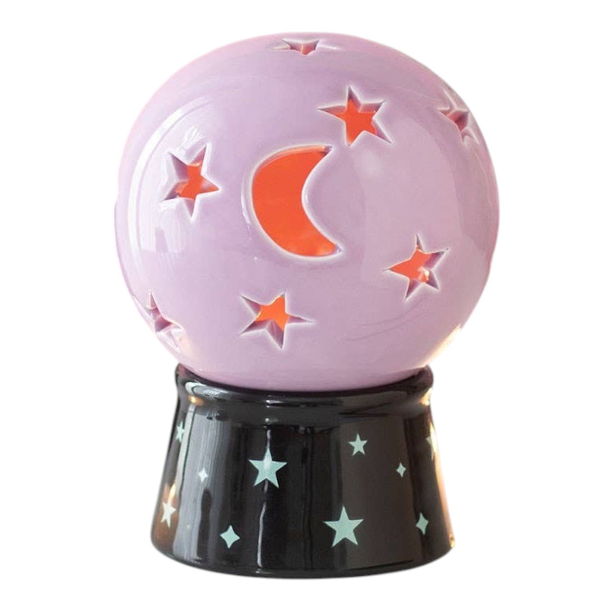Something Different Crystal Ball Tealight and Incense Cone Holder