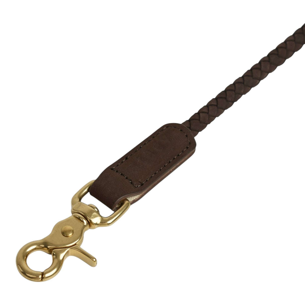 Staey Kaia Braided Dog Leash Dark Oak