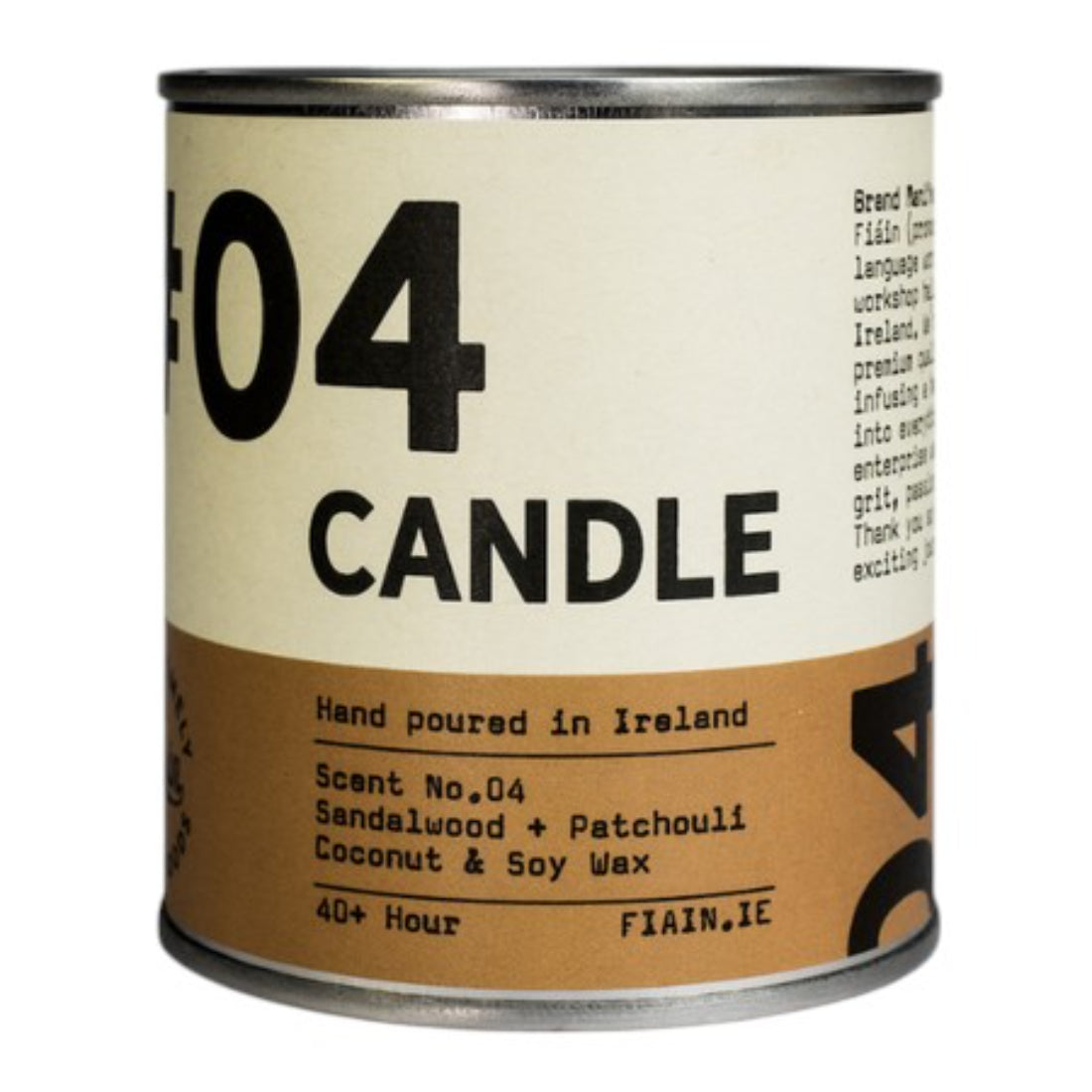 FAIN Candle 04 - Sandalwood + Patchouli