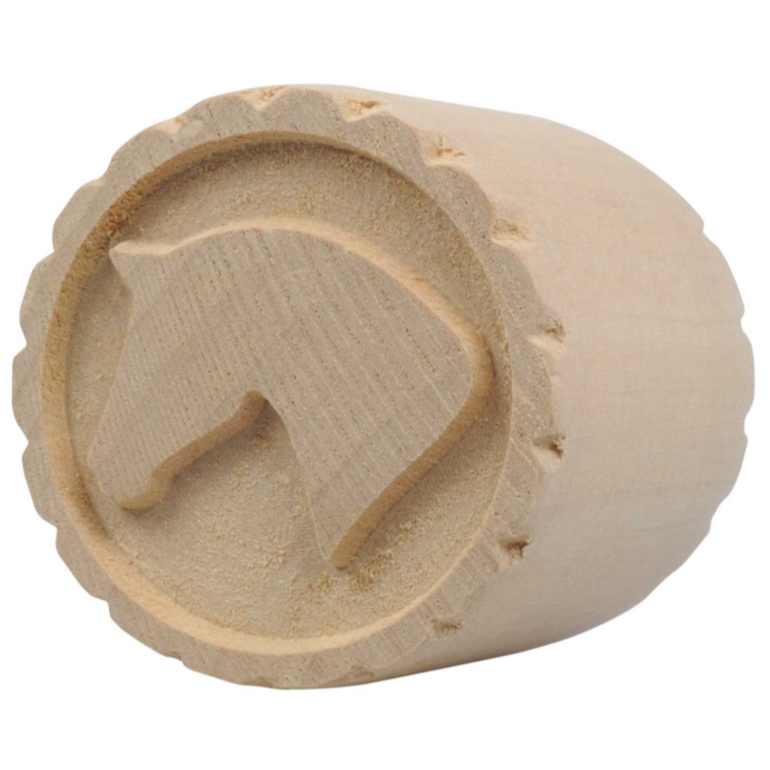 Wooden Cookie Stamp "Lucky Horses"