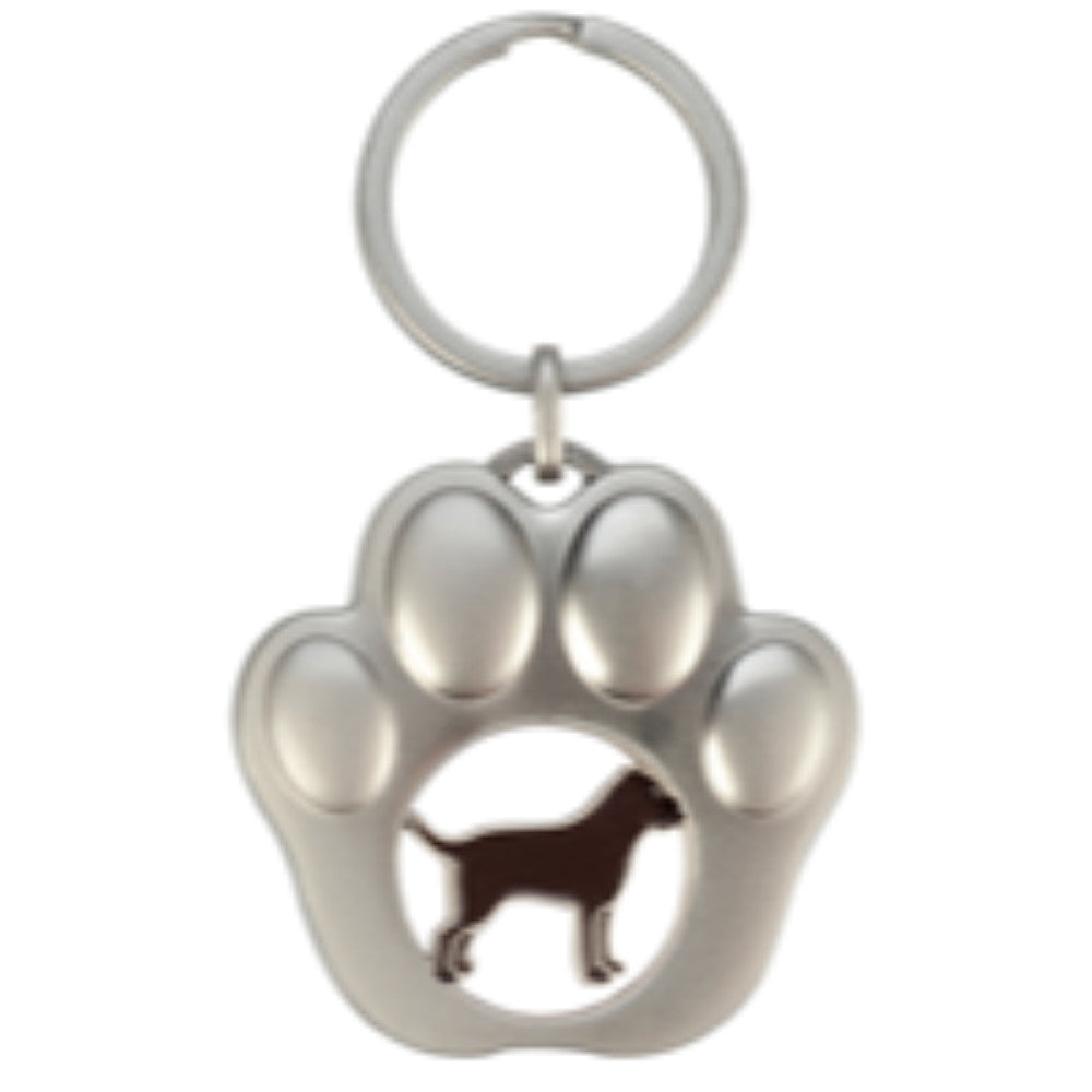 Paw Trolley Coin Keyring