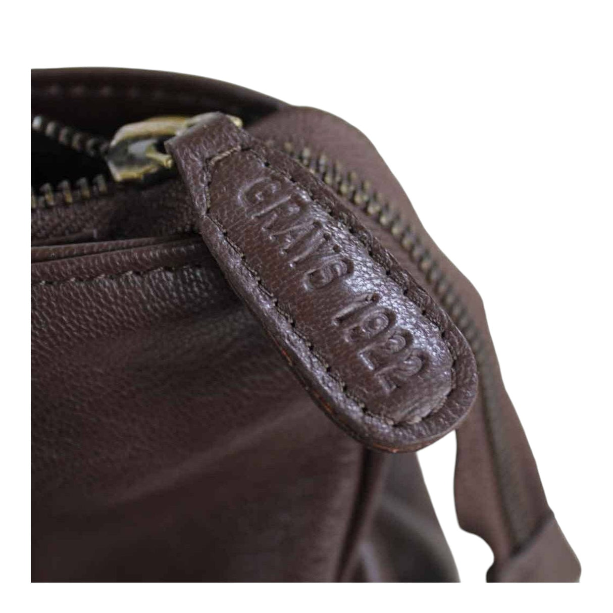 Grays 1922 Sadie Handbag with Snaffle - Brown Leather