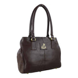 Grays 1922 Sadie Handbag with Snaffle - Brown Leather