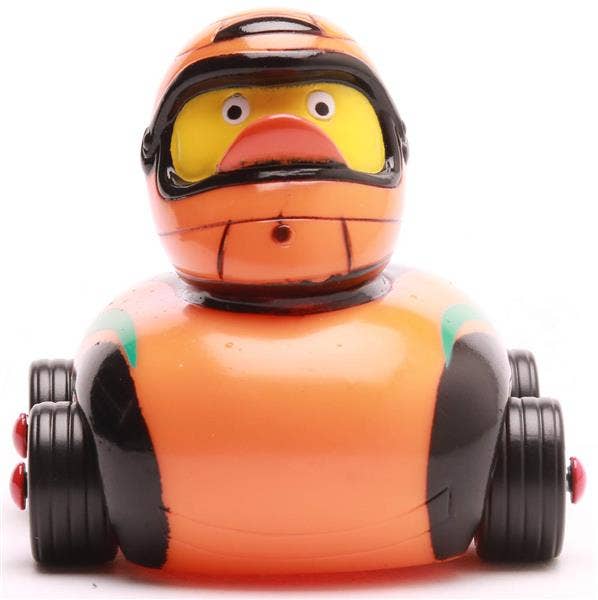 Duckshop Orange Ducks on Wheels Rubber Duck