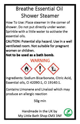 MLBS Breathe Essential Oil Shower Steamer