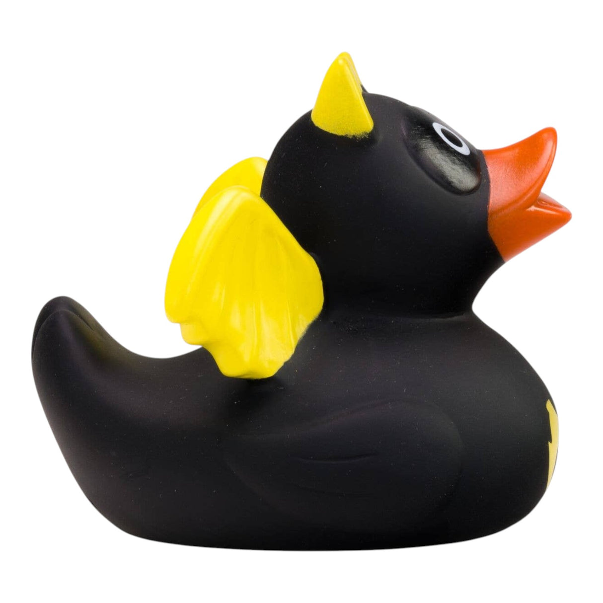Superhero Black Rubber Duck