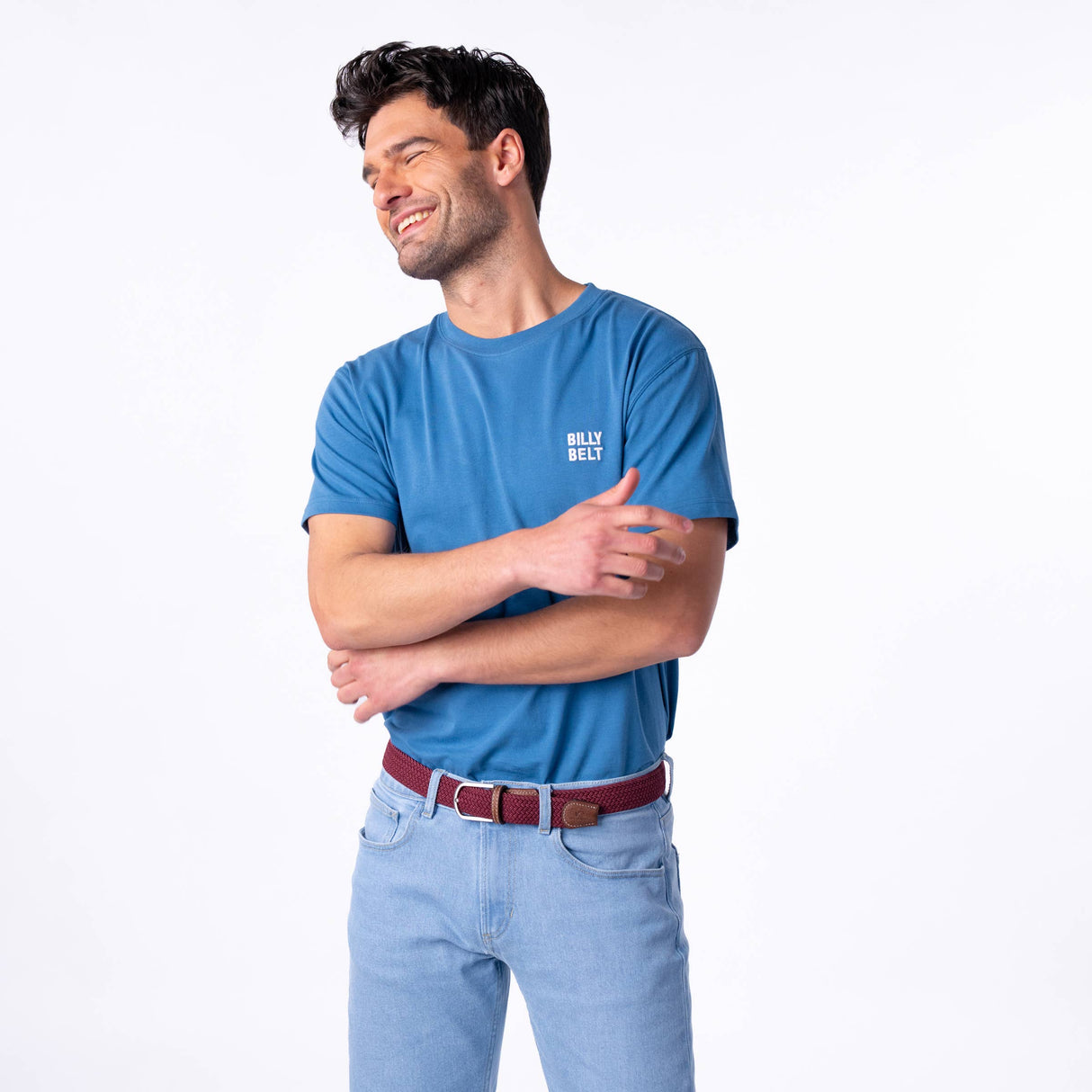 Billy Belt Wine Red Belt