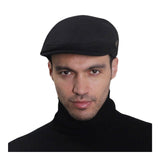 Boru Tweed Cap Black Large