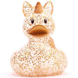 Duckshop Gold Glitter Unicorn Rubber Duck