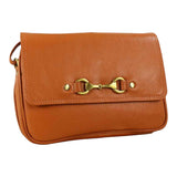 Grays 1922 Isla Shoulder Bag with Snaffle - Tan Leather