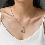 Carrick Celtic Weave Teardrop Pendant