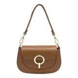 Suie Valentini Leather Shoulder Bag