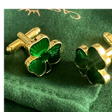 CastleKnock Designs Shamrock Cufflinks