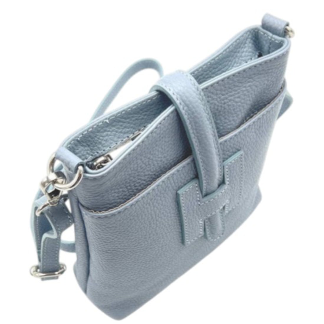Suie Valentini Genuine Leather Shoulder Bag
