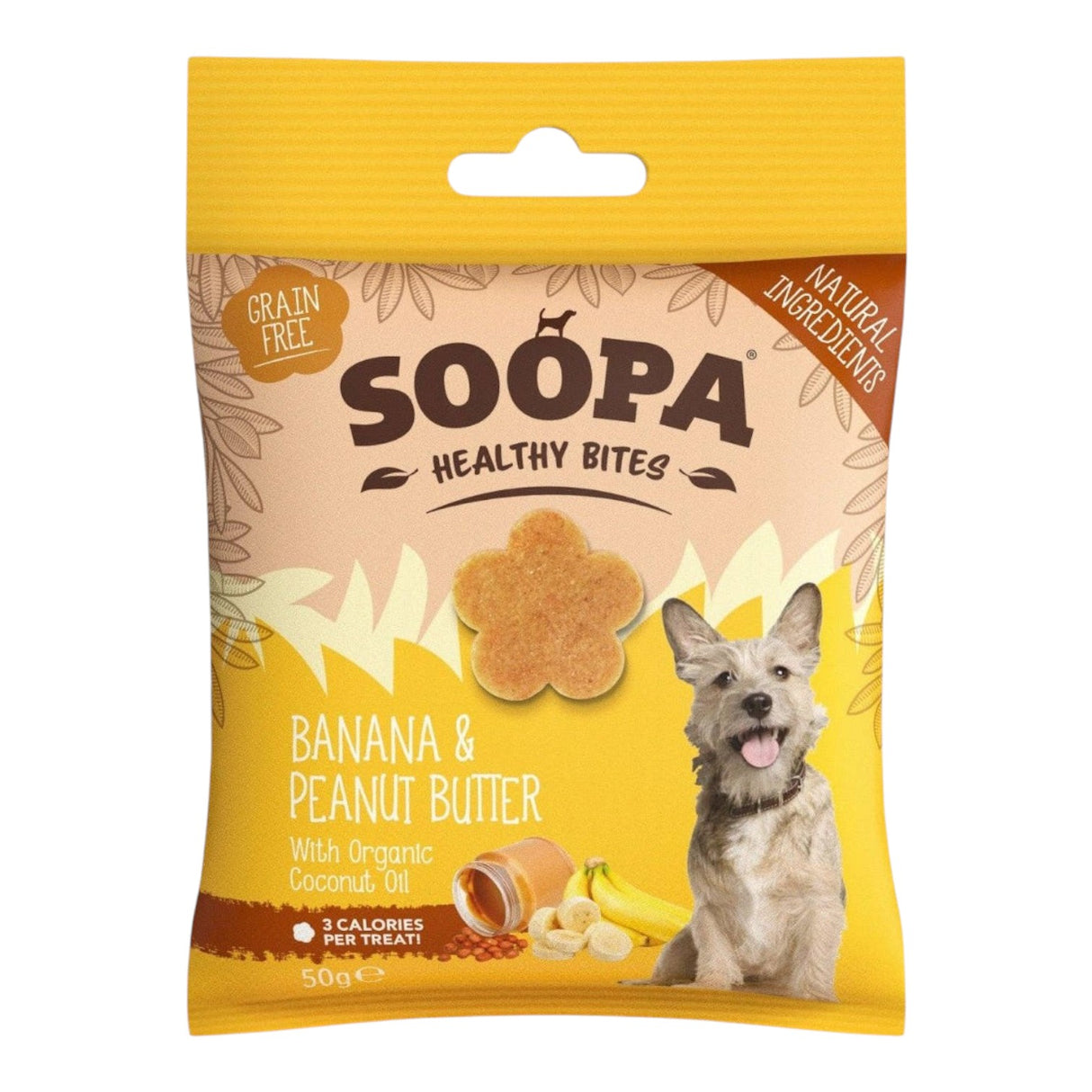 Soopa Banana & Peanut Butter Dog Treats