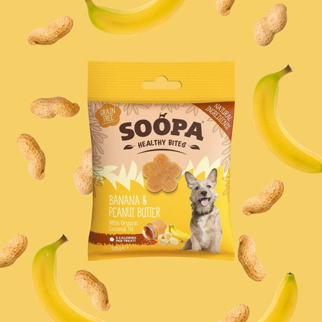 Soopa Banana & Peanut Butter Dog Treats