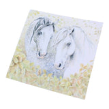 Grays 1922 Horses Blank Equestrian Horse Themed Card