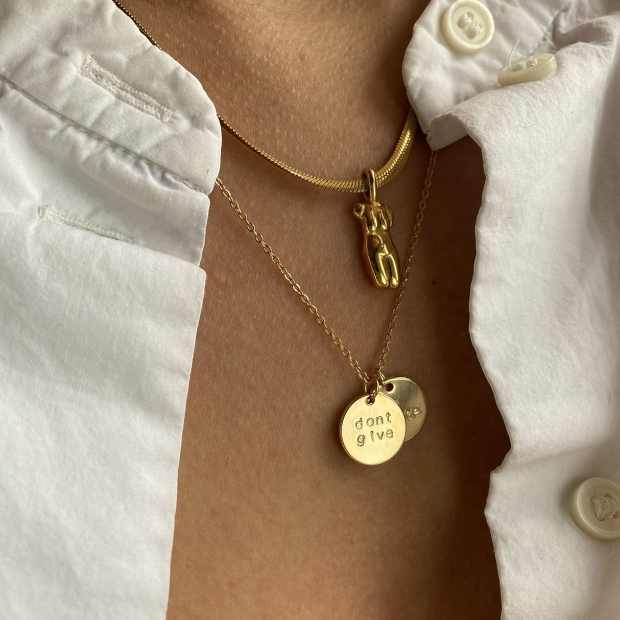 Rudies and Co Don't Give a S***e Necklace