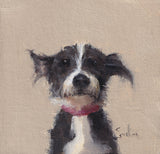 Emeline Watchorn Scruffy Puppy Greeting Card