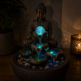 Zen Aroma Shanti Buddha Indoor Fountain
