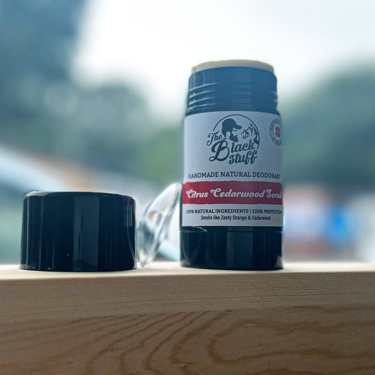 The Black Stuff Citrus Cedarwood Blast Deodorant