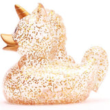 Duckshop Gold Glitter Unicorn Rubber Duck