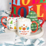 Something Different Merry and Bright Bauble Mug