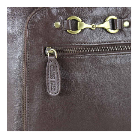 Grays 1922 Edith Rucksack with Snaffle - Brown Leather