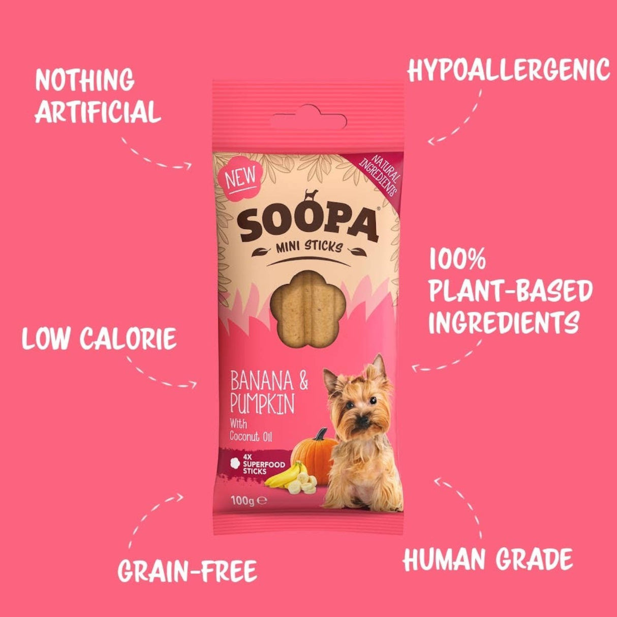 Soopa Mini Breed Dog Dental Sticks